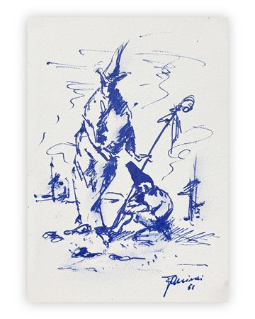 FRANCO MINEI (1922) - Portatrici d'acqua, 1951
