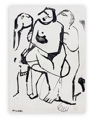 UMBERTO MILANI (1912-1969) - Senza Titolo, 1947
