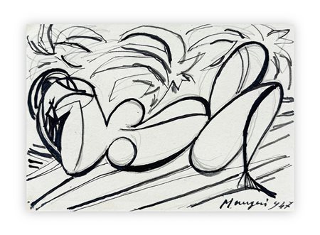CONCETTO MAUGERI (1919-1951) - Senza Titolo, 1947