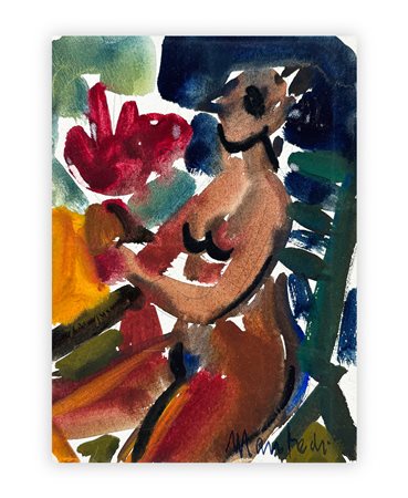 DOMENICO MANFREDI (1916-2006) - Nudo
