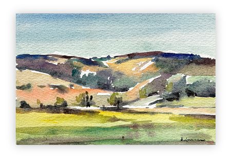 DINO LANARO (1908-1998) - Paesaggio