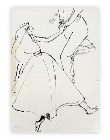 NATALE LIGASACCHI (1922-1989) - La danza
