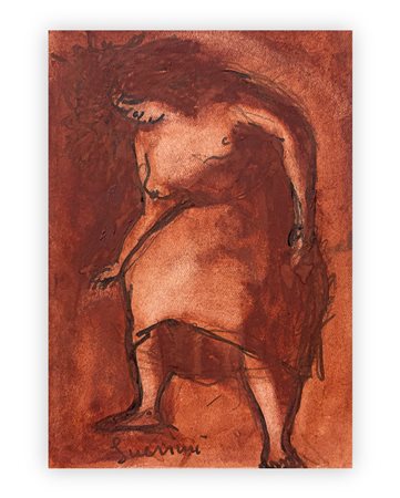 LORENZO GUERRINI (1914-2002) - Figura di donna, 1947