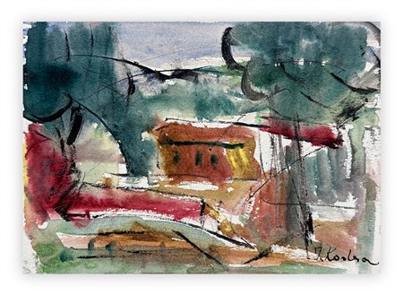 IBRAHIM KODRA (1918-2006) - Senza Titolo
