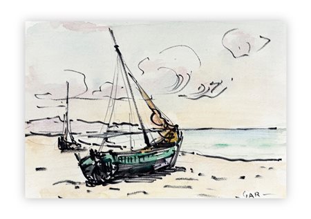 PIER ANTONIO GARIAZZO (1879-1963) - Forte dei Marmi, 1954