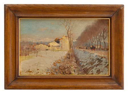 Egidio Tonti - "Strada d'inverno"