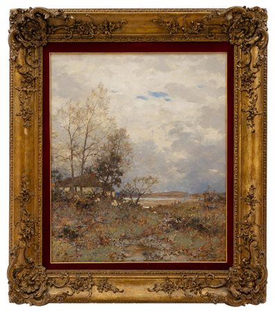 Attribuito a Federico Rossano - "In campagna"