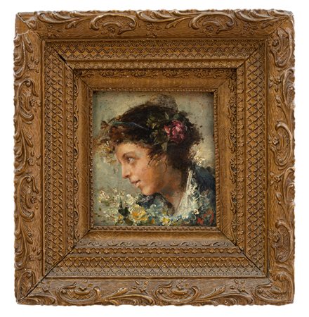 Vincenzo Irolli - "Ritratto di fanciulla"