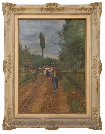 Clemente Pugliese Levi - "Ritorno dal lavoro"