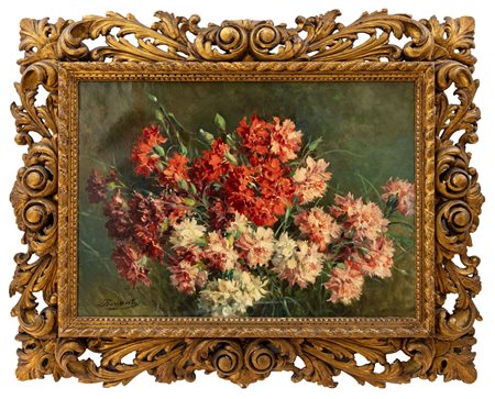 Licinio Barzanti - "Natura morta con fiori"