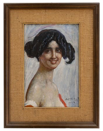 Angelo Dall Oca Bianca - "Ritratto 1884"