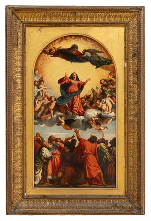 Giovanni Battista Vicari - "Copia da Tiziano 1880"