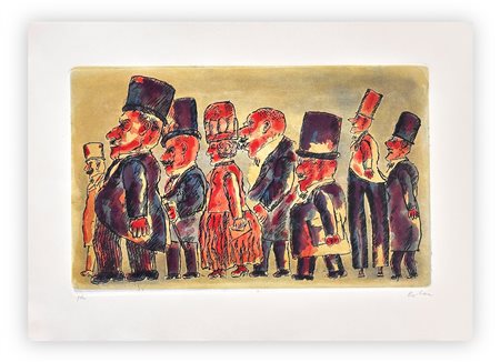 FRANZ BORGHESE (1941-2005) - Senza Titolo