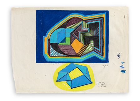 NATO FRASCÀ (1931-2006) - Progetti di vuoto, 1967