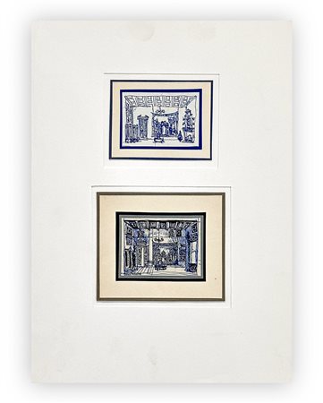 ANDRÉ BEAUREPAIRE (1924-2012) - Lotto unico di 2 opere