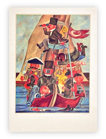 FRANZ BORGHESE (1941-2005) - Senza Titoo