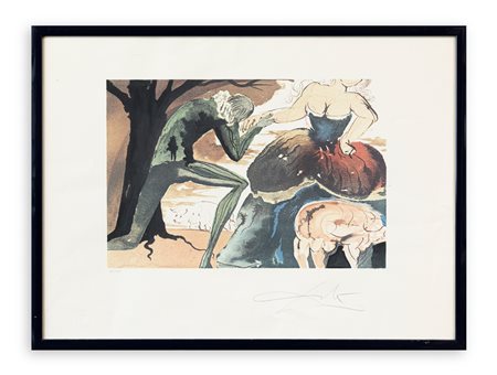 SALVADOR DALÌ (1904-1989) - Le Baiseman, 1971