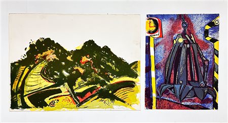 AUTORE INDECIFRATO - Lotto unico composto da 2 Opere