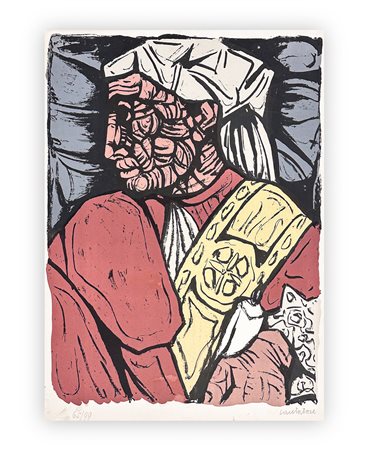 DOMENICO CANTATORE (1906-1998) - Senza Titolo 