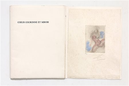 SALVADOR DALÌ (1904-1989) - Senza Titolo (Coeur Coronne et Miroir), 1979