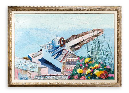 MARIO BERRINO (1920-2011) - Mykonos 'La chiesa del Pane'