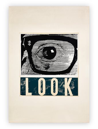 JOE TILSON (1928-2023) - Look, 1975