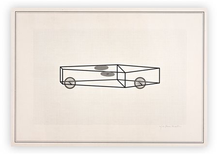 GIANNI PIACENTINO (1945) - Vehicles Sculptures Wall Sculptures, 1971