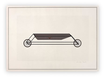 GIANNI PIACENTINO (1945) - Vehicles Sculptures Wall Sculptures, 1971
