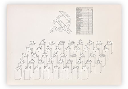ENZO MARI (1932-1990) - Quarantaquattro valutazioni, 1977