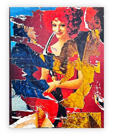 MIMMO ROTELLA (1918-2006) - La benzinara, 1978
