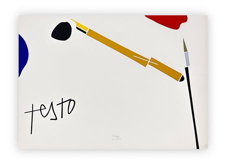 EMILIO TADINI (1927-2002) - Testo, 1978