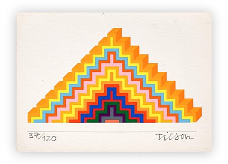 JOE TILSON (1928-2023) - Ziggurath, 1978