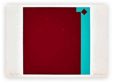 CAMILLE GRAESER (1892-1980) - Astratto, 1979