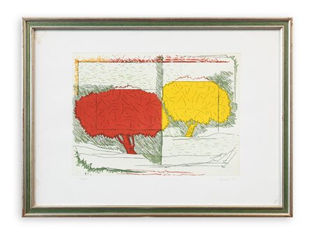 MARIO ROSSELLO (1927-2000) - Senza Titolo, 1985