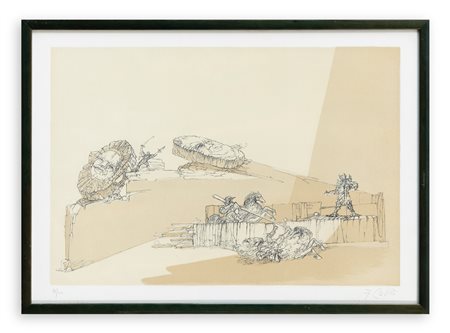 FABRIZIO CLERICI (1913-1993) - Senza Titolo