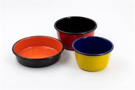 GALLERIA DEL DEPOSITO, GENOVA - Lotto unico di 3 ciotole