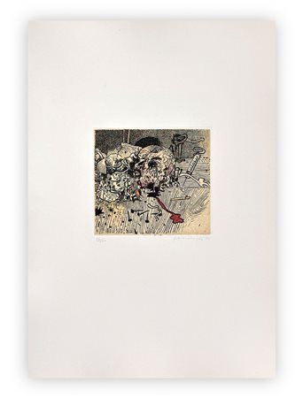 GIANFRANCO FERRONI (1927-2001) - Olocausto, 1964-1970