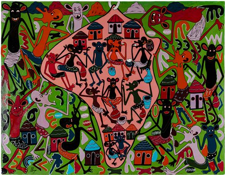 Senza titolo (Ramani hii inaonyesha asili ya watu wa Africa)