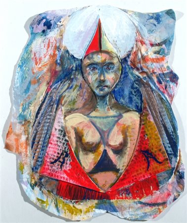 CECCOBELLI BRUNO (Montecastello Vivio 1952) "Ora solara" 1996 Tecnica mista...