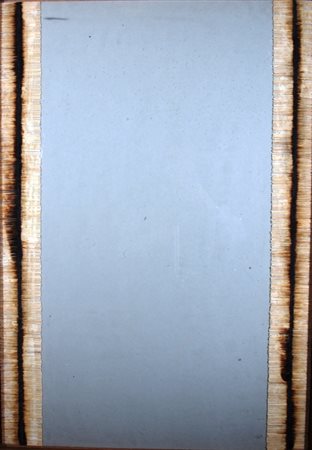 AUBERTIN BERNARD (Fontenay aux Roses 1934) "Senza titolo" 1974 Fiammiferi...