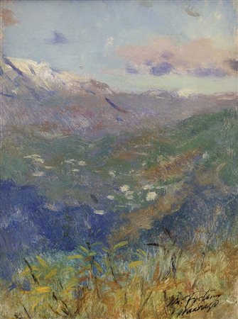 Uscio Colonia Arnaldi, paesaggio collinare