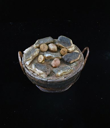 Cestino con baccalà