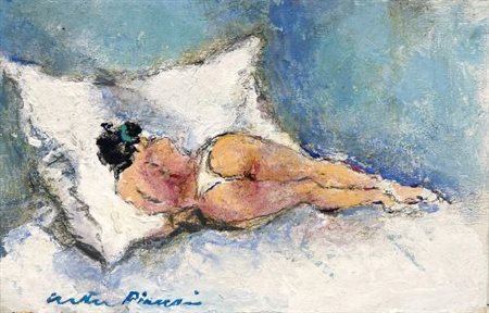 Walter Piacesi “Fanciulla dormiente” 2013
