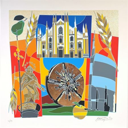 Ugo Nespolo “Milano”