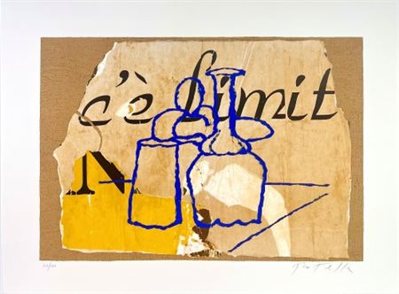 Mimmo Rotella “Morandiana”