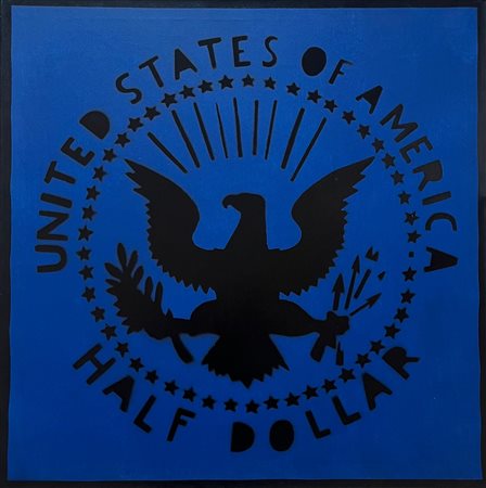 Franco Angeli “Half Dollar” ‘80