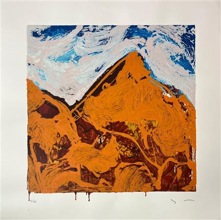 Mario Schifano “Montagna”