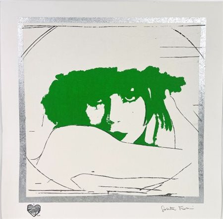 Giosetta Fioroni “Doppio liberty green”