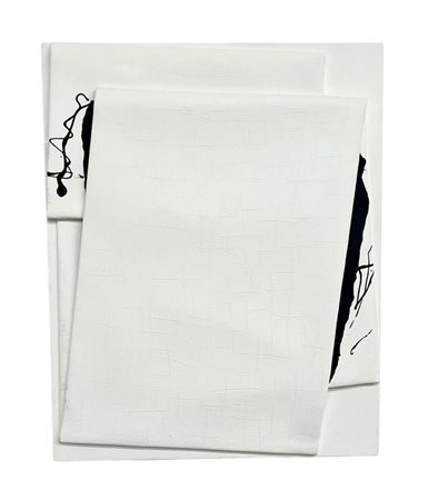 Cesare Berlingeri “Piegare il bianco” 2015