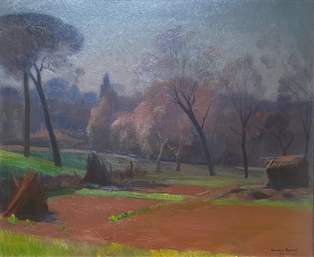 Amedeo Bocchi “Villa Borghese (Orti di guerra)” 1941